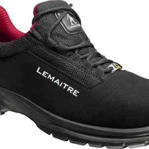Neue Kollektion Lemaitre Halbschuhe genesis Riley low S3 ESD XXL rot / schwarz Gr. 49 Größe: 49