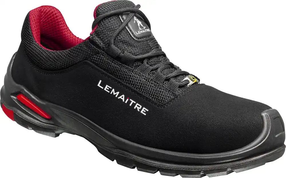 Neue Kollektion Lemaitre Halbschuhe genesis Riley low S3 ESD XXL rot / schwarz Gr. 49 Größe: 49