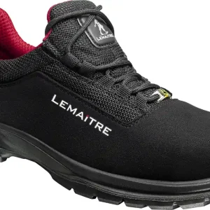 Lemaitre Halbschuhe genesis Riley low S3 ESD L rot / schwarz Gr. 49  Größe: 49 Super-Preis