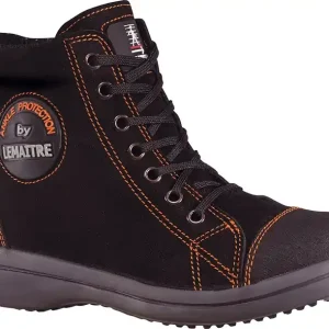 Echt Lemaitre Schnürstiefel Vitamine Haut S3 SRC schwarz Gr. 42  Größe: 42