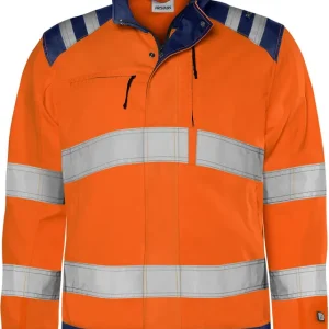 Solange Der Vorrat Reicht FRISTADS HighVis Green Jacke 4067GPLU Warnschutz-orange/marine Größe: XL