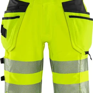 Sonderangebot FRISTADS HighVisGreenHandw.Stretch-Sh.2646Warnsch.-gelb/sch Größe: 66