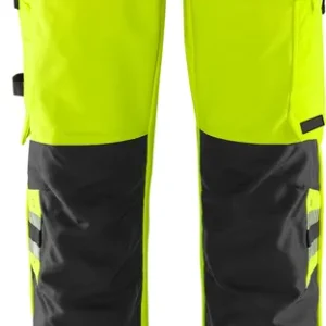 Abverkauf FRISTADS HighVis Green Stretchh.2645GSTP Warnsch-gelb/schw