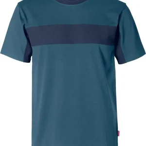 Ausverkauf FRISTADS Evolve T-Shirt stahlblau/marineblau Größe: L