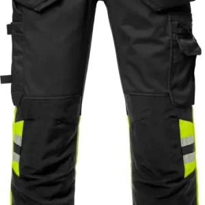 Begrenztes Angebot FRISTADS HighVis Handwerker Stretch-Hose Da 2709PLU Warnschutz-gelb/schwarz Größe: 50