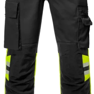 Top-Preis FRISTADS HighVis Stretch-Hose Damen 2708 PLU Warnschutz-gelb/schwarz Größe: 50