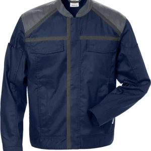 Beliebt FRISTADS Jacke 4555 STFP marine/grau Größe: L