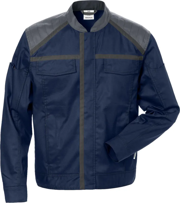 Beliebt FRISTADS Jacke 4555 STFP marine/grau Größe: L