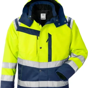 Sonderangebot FRISTADS HighVis Winterjacke Kl.3 4043PP Warnschutz-gelb/marine Größe: 2XL