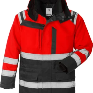 Top-Preis FRISTADS HighVis Winterparka Kl.3 4042PP Warnschutz-rot/schwarz Größe: 2XL