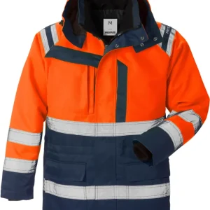 Sichere Zahlung FRISTADS HighVis Winterparka Kl.3 4042PP Warnschutz-orange/marine Größe: 2XL