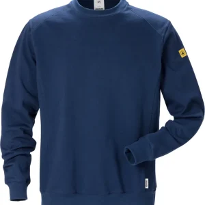 Angebot FRISTADS ESD Sweatshirt 7083 XSM marineblau Größe: L