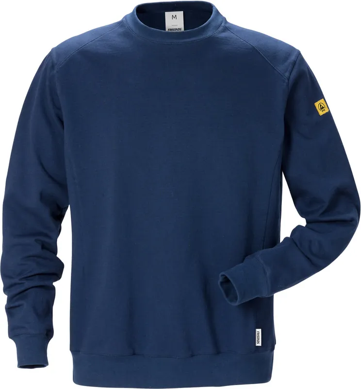 Angebot FRISTADS ESD Sweatshirt 7083 XSM marineblau Größe: L