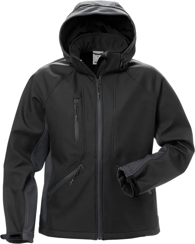 Top-Seller FRISTADS WindWear Softshelljacke Damen 1416 SHI schwarz/grau Größe: XL