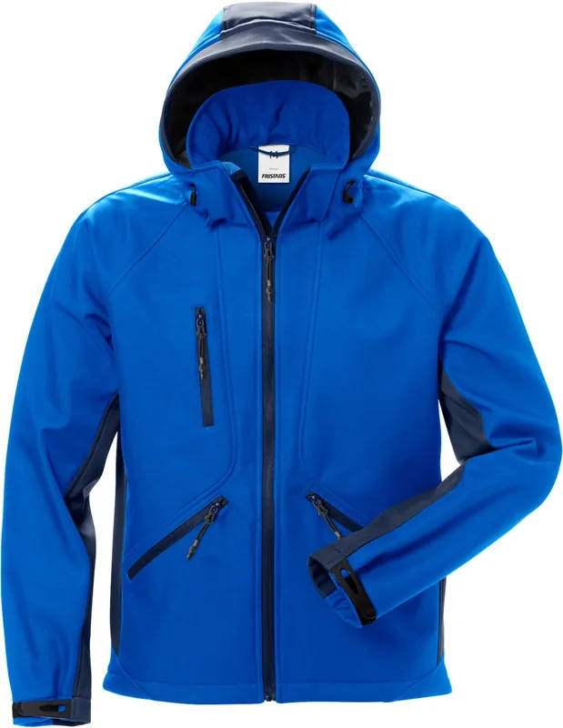 Abverkauf FRISTADS WindWear Softshell-Jacke 1414 SHI königsblau/marine Größe: XL