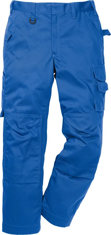 Zertifiziert FRISTADS IconOne Baumwollhose 2112KC,m.Kniet.,königsblau