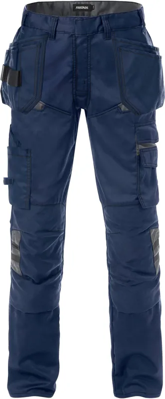 Begrenztes Angebot FRISTADS Handwerkerhose 2595 STFP marine/dunkelgrau