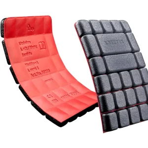 Letzte Chance KNEETEK Einlegekniepolster Kneetek MultiPAD, rot/schwarz