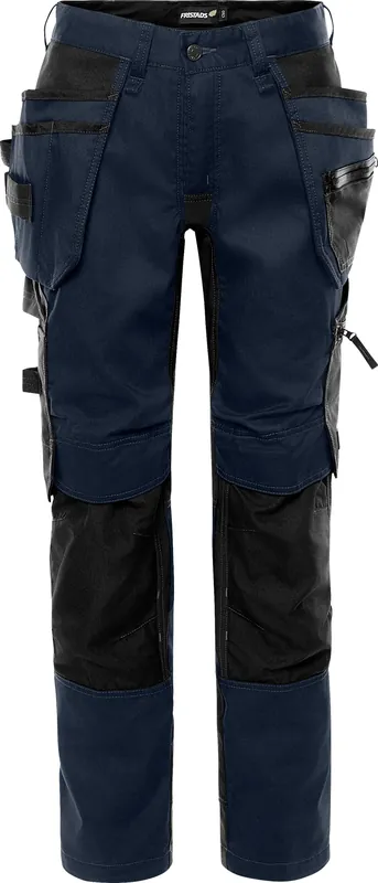Top-Angebot FRISTADS Handwerker-Stretch-Hose Damen 2901GWM dunkel marineblau Größe: 50