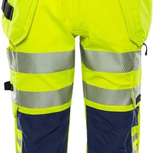 Super-Preis FRISTADS HiVis Stretch-3/4-Hose 2666 GSTP Warnsch-gelb/mar. Größe: 60