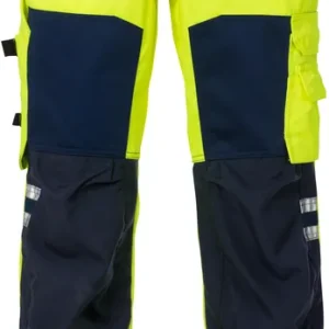 Wochenendangebot FRISTADS High Vis Hose Kl.2 2026 PLU Warnschutz-gelb/marine