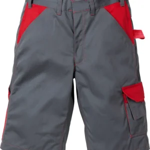 Sonderangebot FRISTADS Icon Two Shorts 2020 LUXE grau/rot Größe: 66