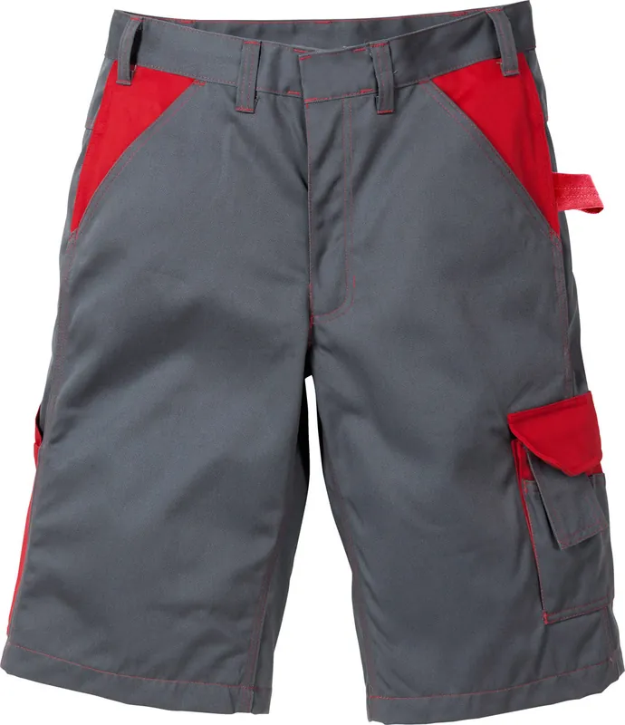 Sonderangebot FRISTADS Icon Two Shorts 2020 LUXE grau/rot Größe: 66