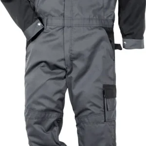 Sonderaktion FRISTADS Icon Two Overall 8612 LUXE, kurz, grau/schwarz Größe: XL