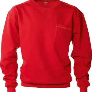 Sofort Bestellen FRISTADS Sweatshirt 7394 SM rot Größe: L