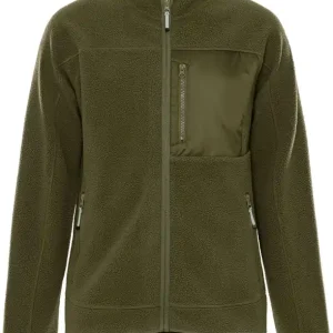 Bestpreis FRISTADS Argon Micro Webpelz-Fleecejacke Damen Armee grün Größe: 2XL