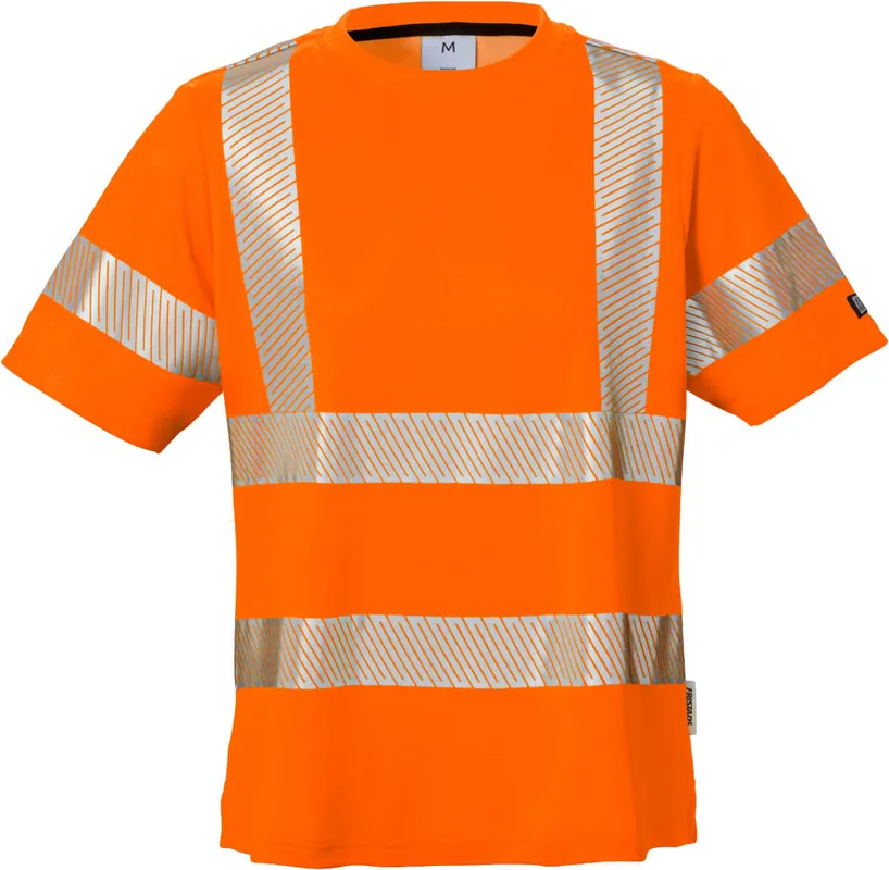 Super-Preis FRISTADS HighVis Damen-T-Shirt 7458 THV Warnschutz-orange Größe: 2XL