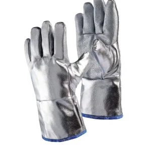Sichere Zahlung JUTEC Hitzeschutzhandschuh ARAMID 5-Finger, bis 250°C Länge: 300 mm