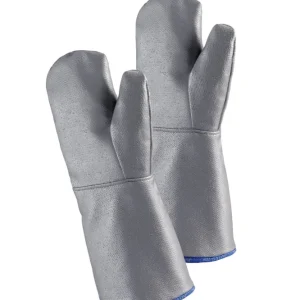 Kracherpreis JUTEC Hitzeschutzhandschuh Glasgewebe, bis 750°C, Fauster, 300 mm  Länge: 300 mm