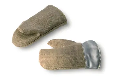 Garantierte Lieferung JUTEC Hitzeschutzhandschuh HT-Glasgewebe, bis 900°C, Fauster Daumen seitlich, 400 mm Länge: 400 mm