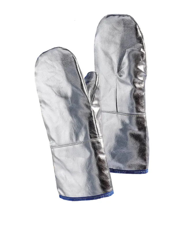 Markenware JUTEC Hitzeschutzhandschuh Preox Aramid Aluminium,bis 1000°C Fauster 400 mm Länge: 400 mm