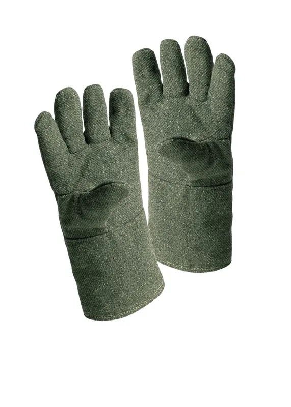 JUTEC Hitzeschutzhandschuh PREOX-ARAMID 5-Finger 650°C Länge: 400 mm Abverkauf