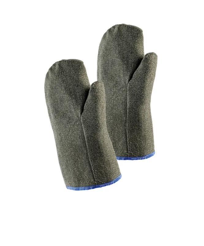 Solange Der Vorrat Reicht JUTEC Hitzeschutzhandschuh PREOX-ARAMID-Gewebe, bis 650°C, Fauster, 400 mm Länge: 400 mm