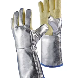 JUTEC Hitzeschutzhandschuh ARAMID 5-Finger, bis 250°C Länge: 450 mm Top-Angebot
