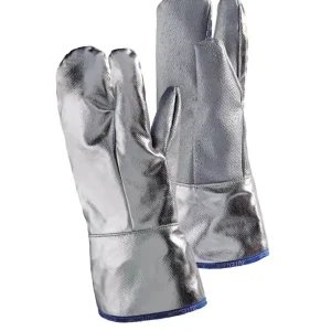 JUTEC Hitzeschutzhandschuh 350°C/1000°C 3 F,Preox-Aramid Länge: 380 mm Expressversand