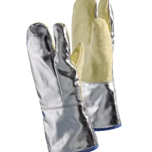 JUTEC Hitzeschutzhandschuh ARAMID 3-Finger, bis 250°C Länge: 400 mm Direktkauf