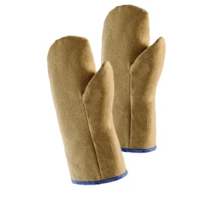 Direktkauf JUTEC Hitzeschutzhandschuh PBI-Gewebe, bis 800°C, Fauster, 400 mm Länge: 400 mm