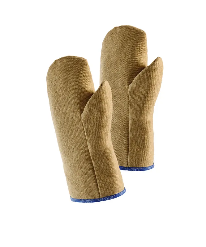 Direktkauf JUTEC Hitzeschutzhandschuh PBI-Gewebe, bis 800°C, Fauster, 400 mm Länge: 400 mm