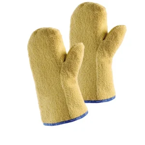 Sonderangebot JUTEC Hitzeschutzhandschuh ARAMID-Schlinge Fauster 650°C  Länge: 400 mm