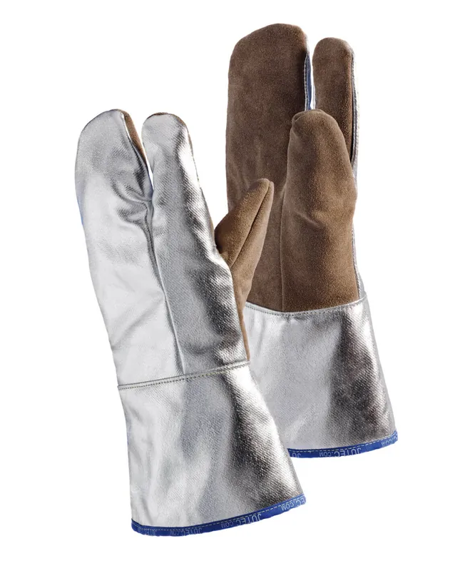 JUTEC Hitzeschutzhandschuh Sebatanleder 3-Finger, 1000°C Länge: 380 mm Jetzt Bestellen