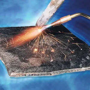 Heißes Angebot JUTEC Feuchtmatte a. Schweißunterlage m.Spezialisolation, 3000°C,300 x 300 x 30 mm  Größe: 300 x 300 mm
