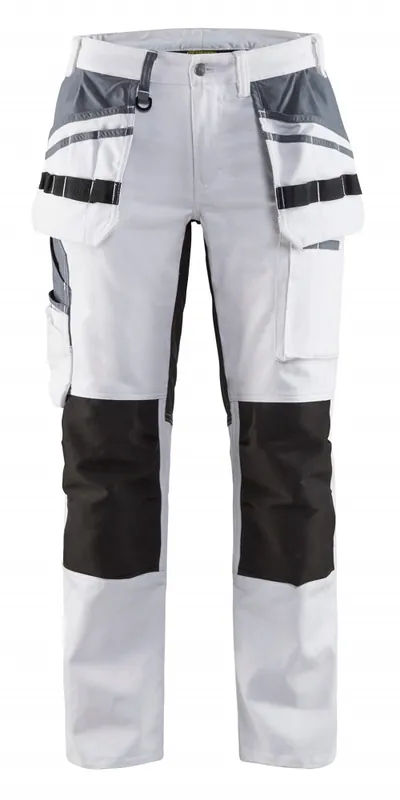 Blakläder Damen Malerhose mit Stretch weiß/schwarz Größe: 25 Solange Der Vorrat Reicht