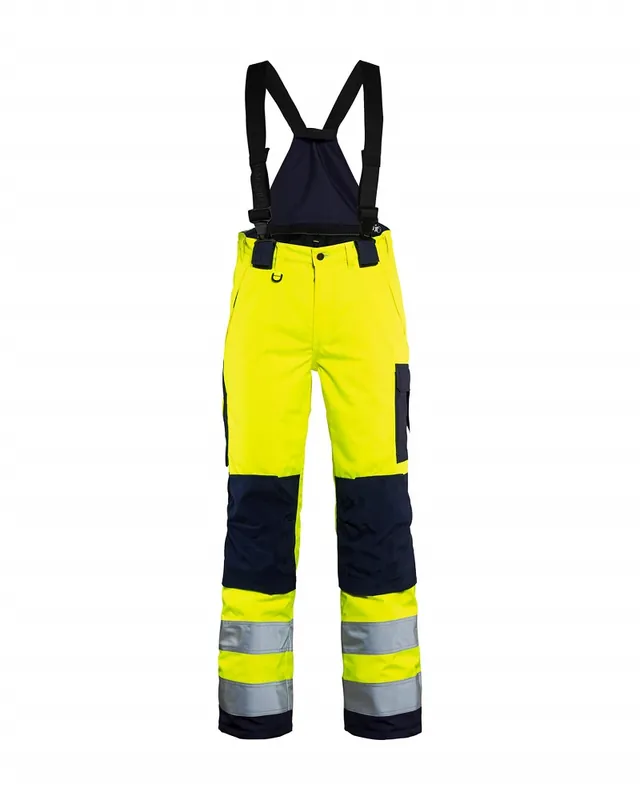 Blakläder Damen High Vis Winter Bundhose 7885 gelb/marineblau Größe: 25 Neu Im Sortiment
