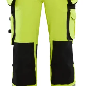 Wochenendangebot Blakläder Damen High Vis Bundhose 7197 4-Wege-Stretch gelb/schwarz Größe: 25
