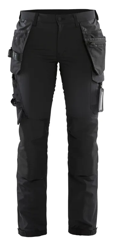 Blakläder Damen Handwerkerhose4-Wege-Stret.7192 schwarz/dunkelgrau Größe: 25 Top-Angebot