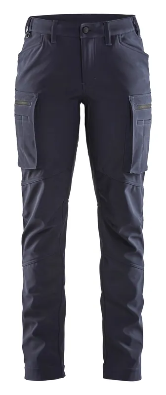 Abverkauf Blakläder Damen Service Softshell Winterhose 7177 dunkel marineblau Größe: 25